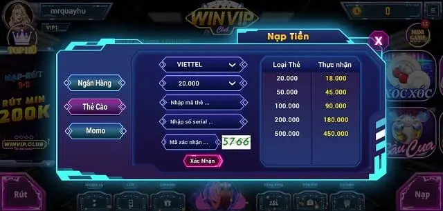 Bạn có thể nạp tiền vào tài khoản ngoại tuyến thông qua trang web chính thức của Hello88 - Hello88